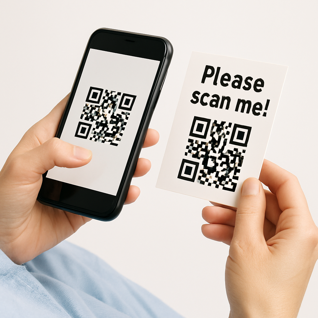 Jetzt QR-Code scannen